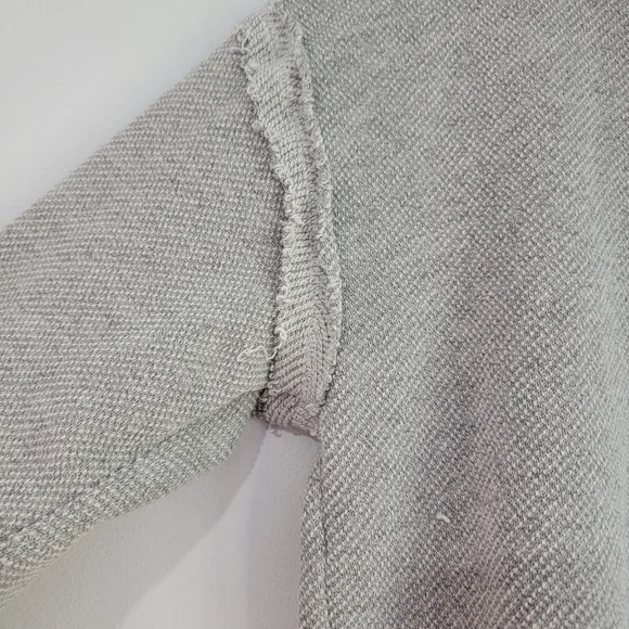 Sundance Annabeth Zip Hoodie Floral Embroidered Gray Women's Size Small - Picture 6 of 10